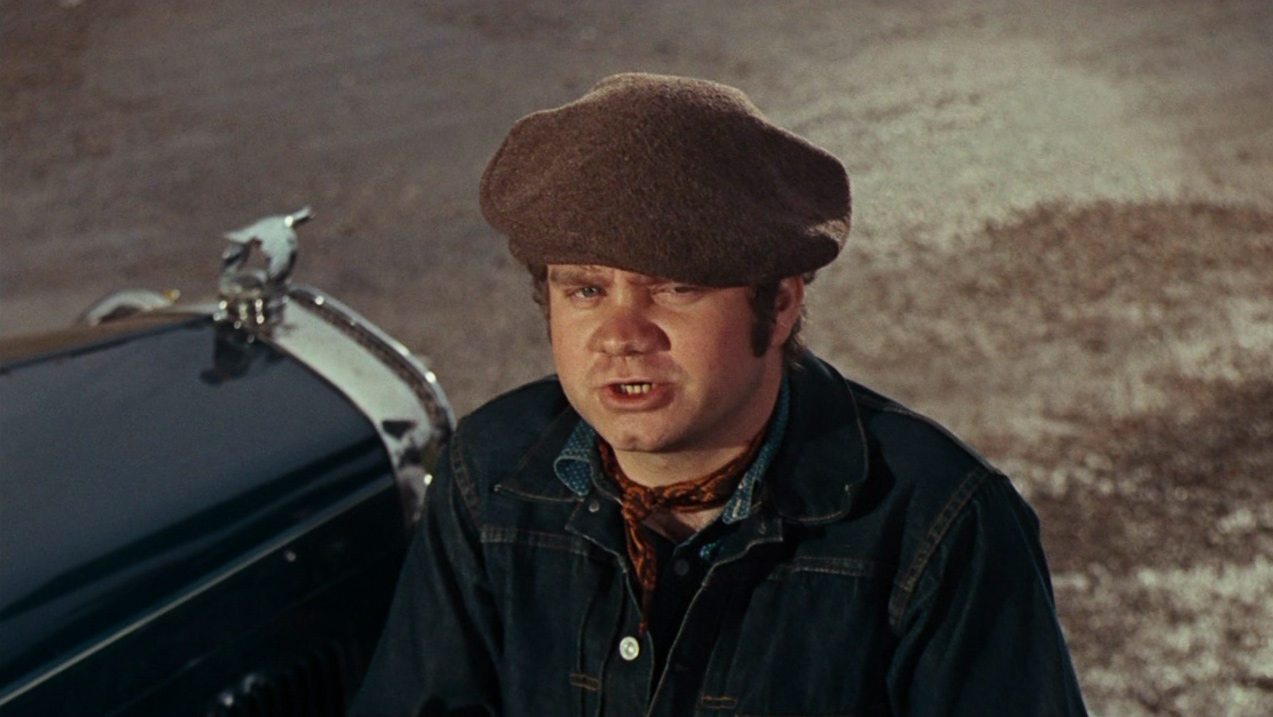 Bonnie and Clyde 1967. Starring Faye Dunaway and Warren Beatty Michael J Pollard in Bonnie and Clyde