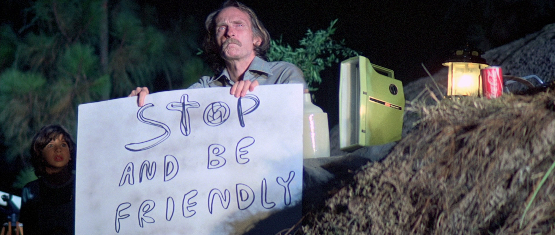 Close Encounters of the Third Kind (1977). Cinematography by Vilmos Zsigmond Roberts Blossom in Close Encounters of the Third Kind