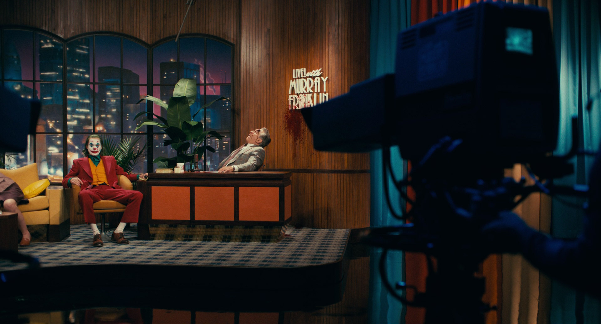 Joker (2019) . Cinematography by Lawrence Sher Joker