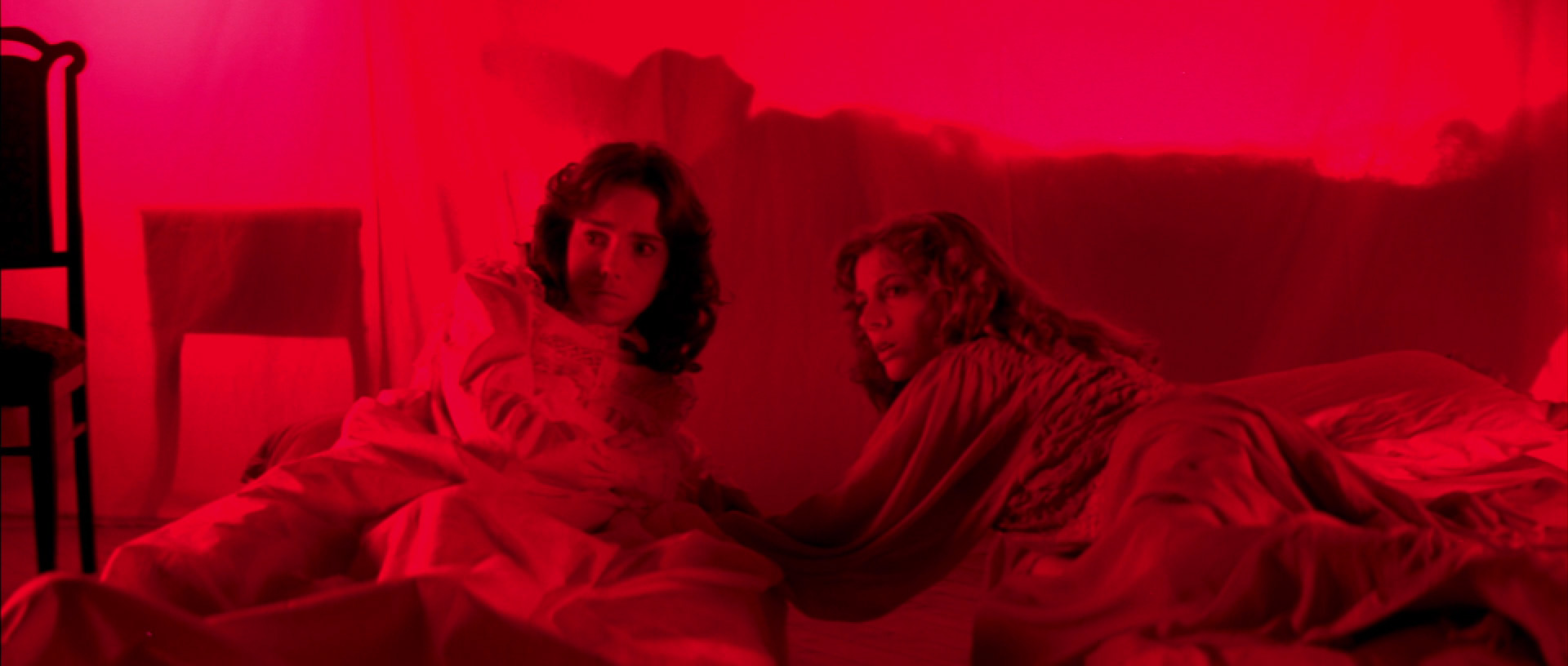 Suspiria (1977). Film by Dario Argento. Cinematography by Luciano Tovoli. Starring Jessica Harper Suspiria