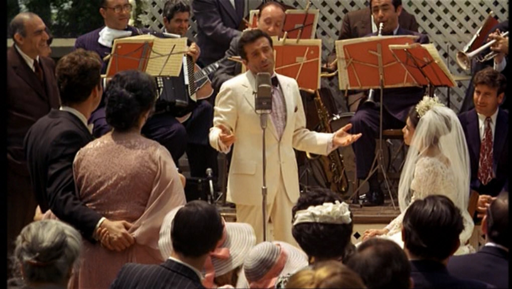 The Godfather (1972). Movie by Francis Ford Coppola. Cinematography by Gordon Willis The Godfather